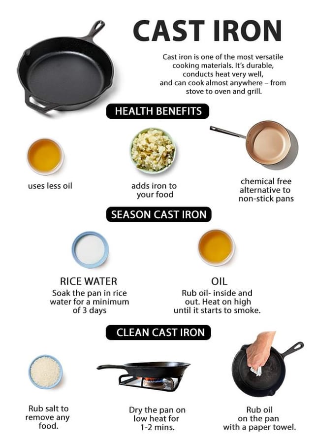 Benefits of Using a Cast Iron Skillet