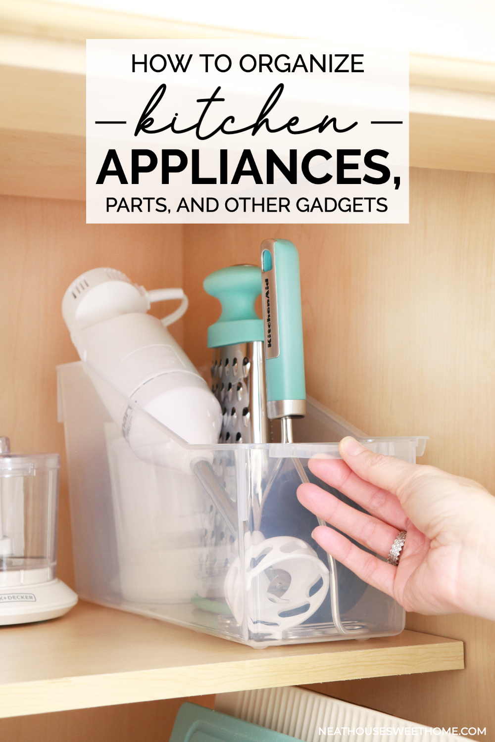 How to Organize a Small Kitchen With Gadgets